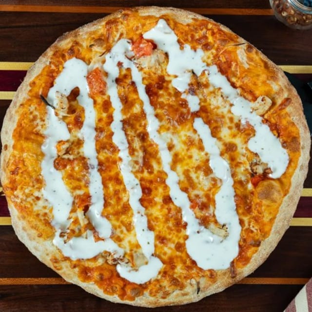 Buffalo Rancher Pizza (Papoos - 5" (4 Slice) ).